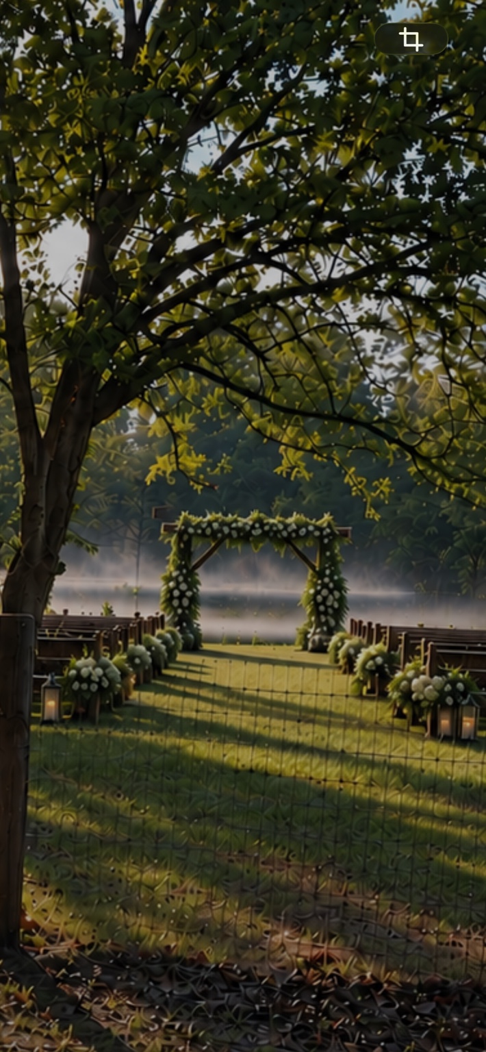 Pondside ceremony styling inspiration